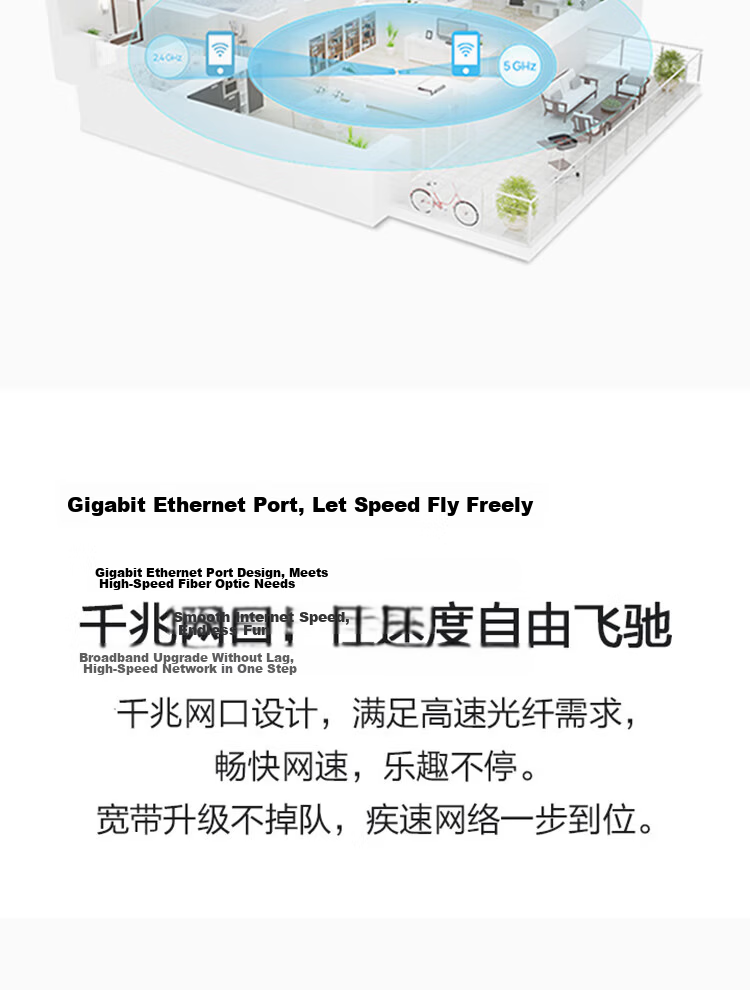 HUAWEI Dual Gigabit Gaming High-Speed Router Wi-Fi 6+ 7200Mbps Wireless Router Home High-Speed Full Coverage Large Apartment WiFi Signal King 4