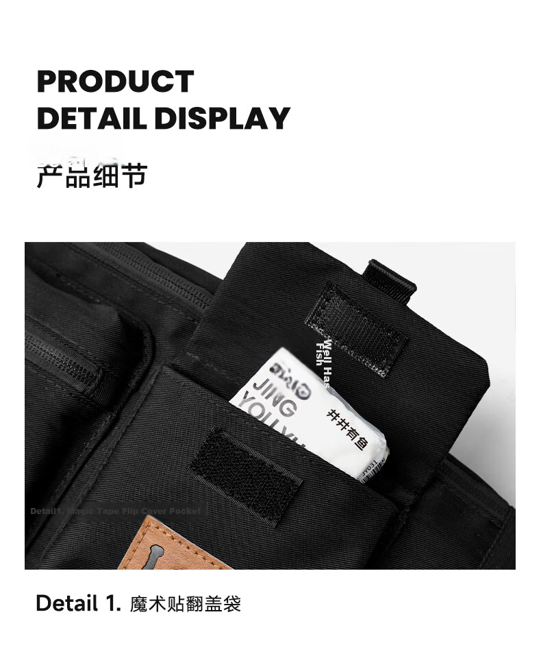 Lee Men's Large Capacity Crossbody Bag Outdoor Sports Chest Bag Daily Commuter Small Waist Bag Casual Lightweight Shoulder Bag for Women 7