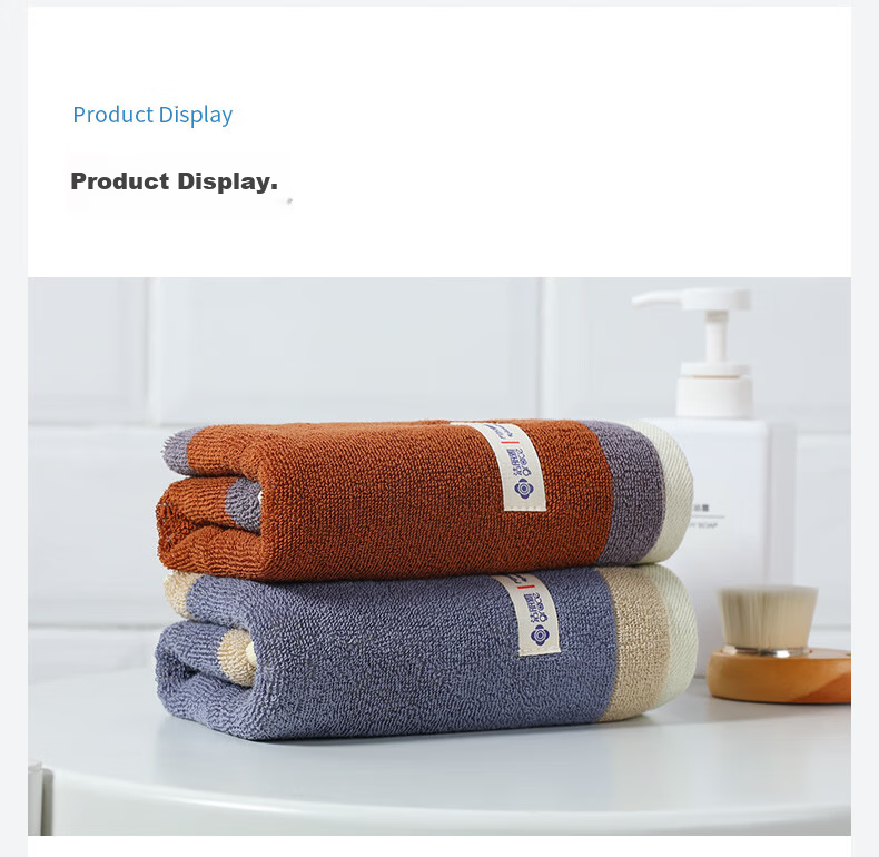 Grace Towels, 4-Pack, Pure Cotton, Face Washing, Household Use, Adult Soft Full Cotton, Absorbent, for Men And Women, Thick Large Towels for Sports 10