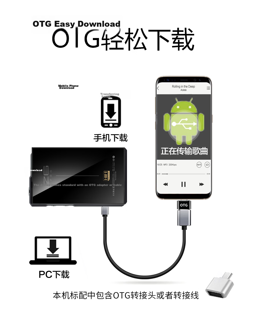 Yueguangbaohe Z6Pro HiFi Player, MP3/MP4 Portable Music Player, DSD Native Lossless Audiophile Sound Quality, Bluetooth Decoding Headphones, Digital Tape-Style Restoration, Pure Listening Device 11