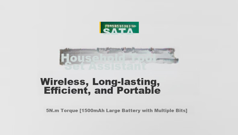 SATA Electric Screwdriver Rechargeable Mini Multifunctional Screwdriver D05750 1