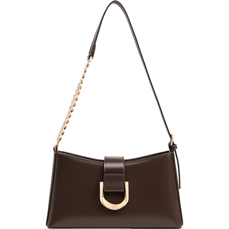 C.BANNER Leather Women's Chain Shoulder Bag Crossbody Underarm Bag Luxury Birthday Gift for Girlfriend Wife