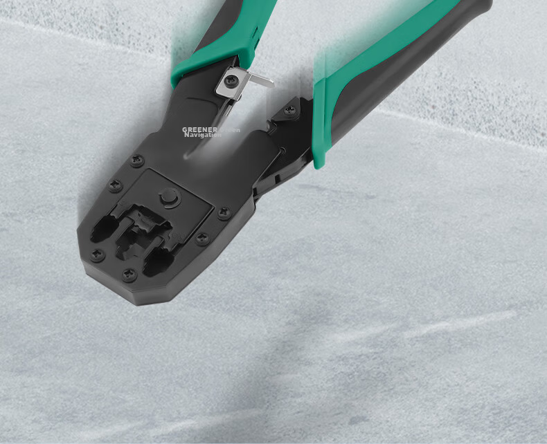 GREENER Network Cable Crimper, RJ45 Connectors, Wire Crimping Tool, Professional Multi-Functional Universal Cat5e/6/7 Home Network Pliers 15