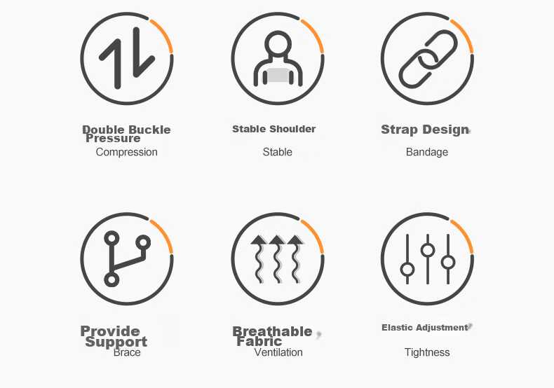 LI-NING Shoulder Support Single Pack Adjustable Breathable Pressure Sports Guard for Fitness Training Left Shoulder Universal Size 5