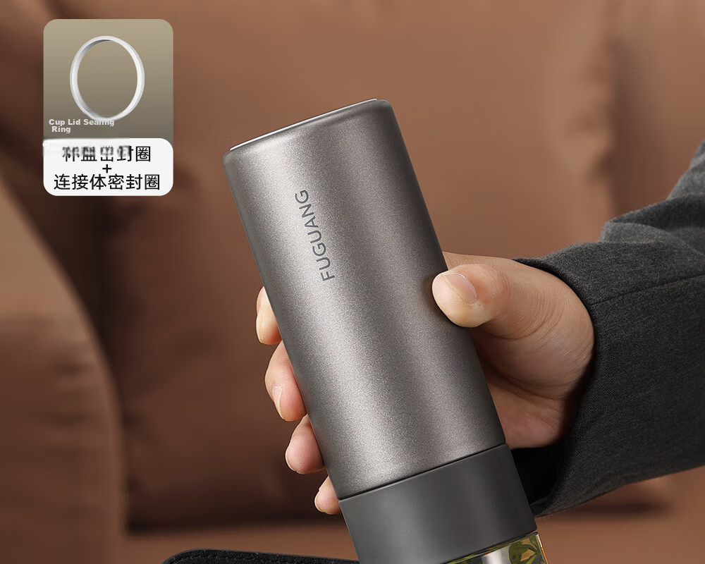 Fuguang Insulated Tea Separation Brewing Cup 316L Stainless Steel Business Office Water Bottle Gift for Men and Women 22