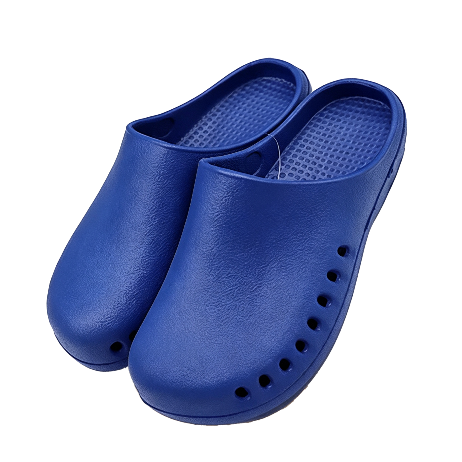 Winstable WF036 Surgical Shoes Laboratory Clogs Operating Room Slippers Work Safety Shoes Odorless Non-Slip Protective Toe Cap Dark Blue Size 37/38