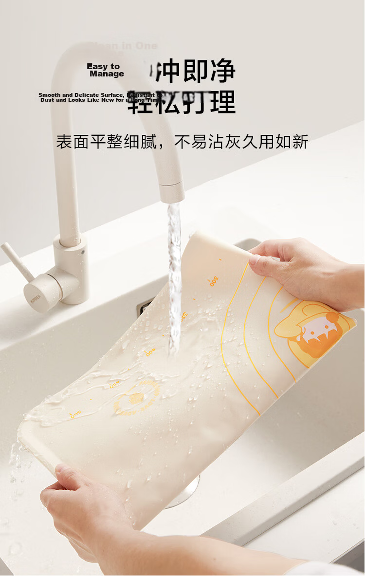 JD Original Dough Kneading Mat, Thickened Baking Silicone Mat with New National Standard, 99.9% Antibacterial Rate [80*60] 11