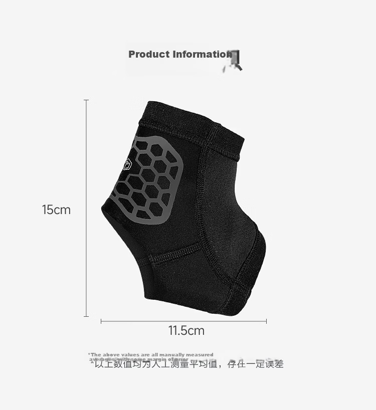 JD Jingzao Integrated Compression Ankle Brace Ankle Sprain Support Recovery Sleeve Sports Exercise Anti-Sprain Ultra-Thin Wrist Protector 14