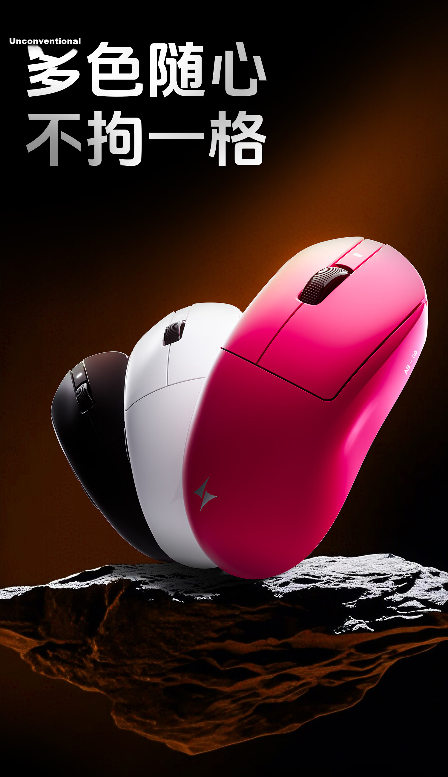 ATK Leikong F1 Wireless/wired Dual-Mode Gaming Mouse, PAW3950 Lightweight Ergonomic Gaming And Office Wireless Mouse, Game Mouse, F1 PRO MAX White 23
