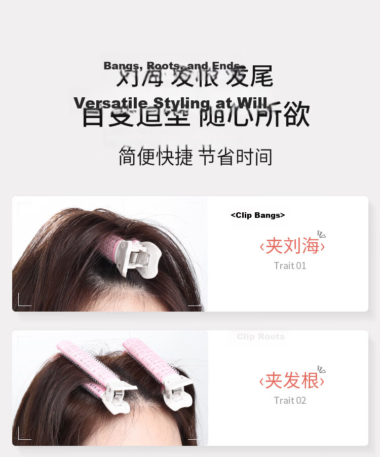 Meifuyu Invisible Hair Clips, Alligator Clips, Black *6, Bangs Duck-Bill Clips, Bun Maker, Face Washing And Hair Styling Clips, Sectioning Clips MF8796 7