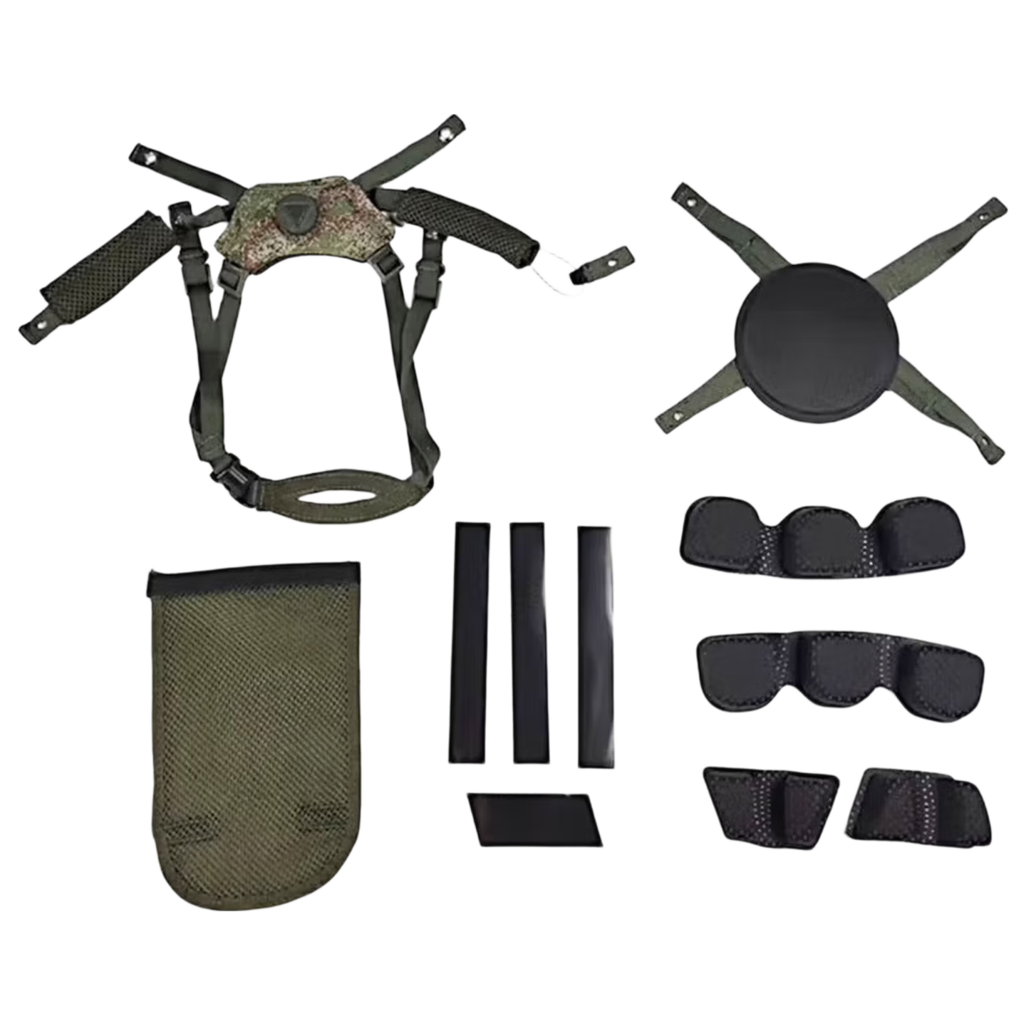 Chuanweibao M19 New Tactical Helmet Kevlar Safety Protective Training Military Helmet Full Liner Set (Jingcang Shipping) Full Liner Set