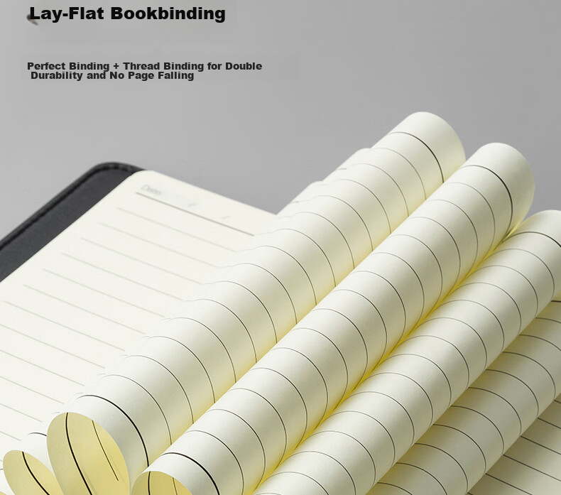 M&G Color-Block Soft Leather Cover Notebook, Meeting Office Supplies, Conference Record Book, Affordable Diary, Journal, Business 25K120 Single Book APYD2K78 11