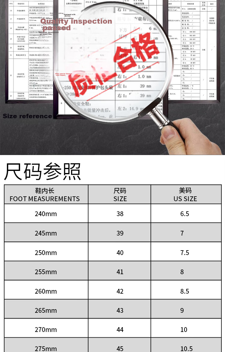 Dinggu Safety Shoes for Men, Work Boots for All Seasons, Construction Site Shoes, Anti-Smashing, Anti-Puncture Steel Toe, Lightweight, 953hui43 7