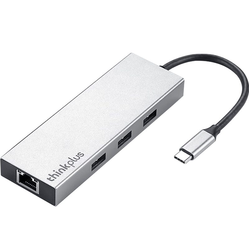 ThinkPad Lenovo Type-C Dock USB-C to HDMI Adapter RJ45 Gigabit Ethernet PD Fast Charging SD/TF Card Reader Dock LC07-H for Apple Laptops