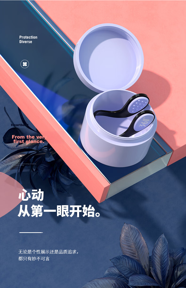 361° Swimming Earplugs Waterproof Anti-Slip Earplugs for Men and Women Diving Accessories Gray Blue 8