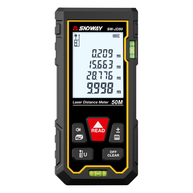 Shendawei Laser Distance Meter Infrared High-Precision Electronic Laser Ruler Red Light SW-JD100