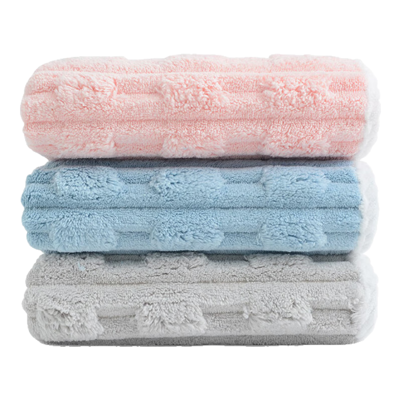 Grace Towels, 7A Grade Antibacterial Face Towels for Men And Women, Absorbent Towels, Head Towels, Facial Cleansing Towels, Pack of 3, Sports