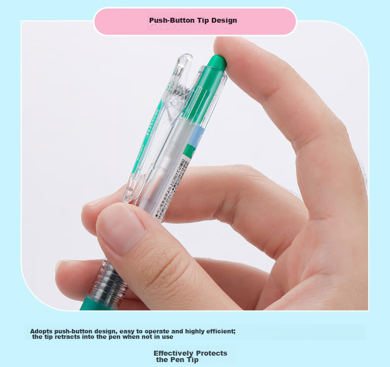 PILOT JUICE Gel Pen, Colorful Neutral Pen, 0.5mm, Retractable Pen, Stationery, Student Planner Pen, High Aesthetic Value, Pink Blue LJU-10EF 16