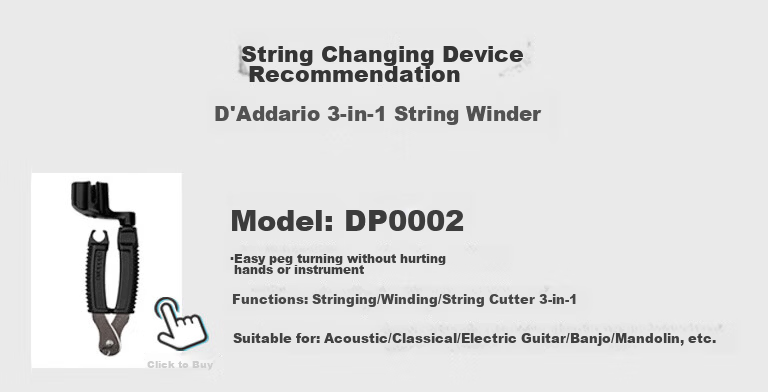 D'Addario EJ46 American Imported Classical Guitar Strings, High Tension Nylon Core Set Strings 16