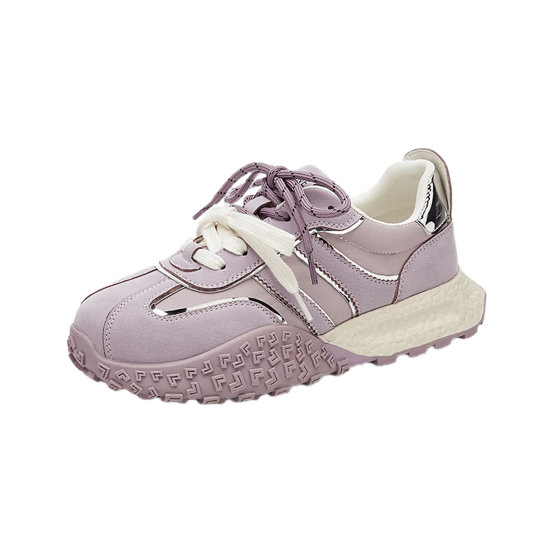 DAPHNE Purple Dexun Shoes for Women, 2026 New Spring Fashion Versatile Casual Shoes, Breathable Sneakers