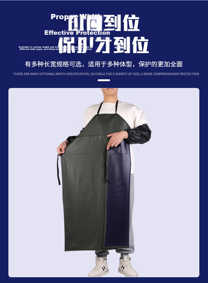 Minggu Chef's Half Apron, Chinese Cuisine Fashionable Unisex Work Restaurant Kitchen Half Apron, Chef's Half Apron CW679041 2
