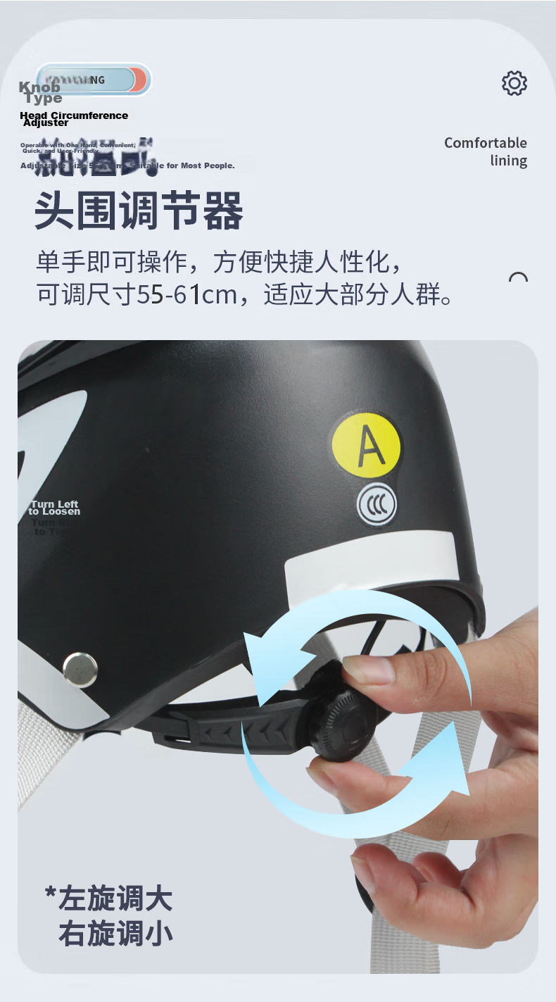 Che Xiaocheng Motorcycle Helmet Electric Vehicle 3C Certified Summer Breathable Safety Helmet Half Helmet Sunshade Sunscreen Visor Safety Cap Black Adjustable Head Circumference Universal for All Seas 8
