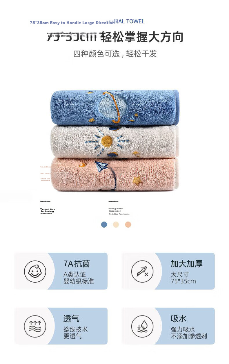 Grace Disposable Facial Towels 10A Antibacterial Class A Microfiber Face Wipes Household Travel Pack of 20 Sheets 1 Pack 4