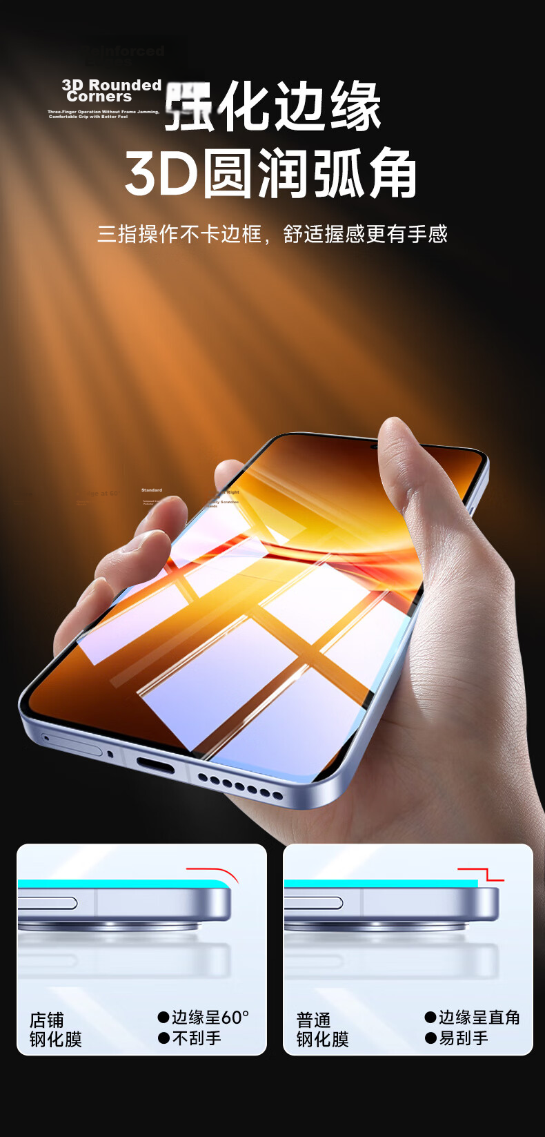 Kulefeng [Value Pack 2 Pieces] Tempered Glass Screen Protector for vivo iQOO 15/Ultra, Z11/Z11x Full Coverage Ultra-Thin HD Anti-Dust Drop and Fingerprint Resistant Film 6
