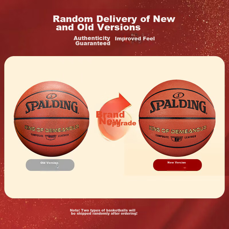 SPALDING Basketball TF Series Size 7 PU Indoor Outdoor Durable Student Adult Youth 77-176Y 24