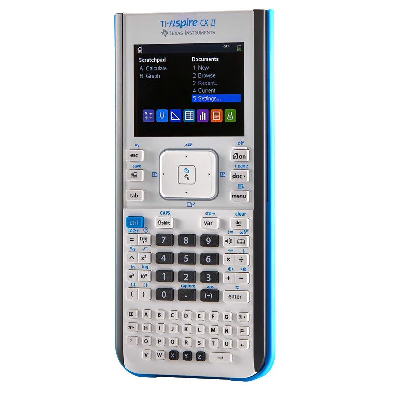 TEXAS INSTRUMENTS TI-Nspire CX II Color Screen Bilingual Programming Graphing Calculator IB/AP/SAT Exams