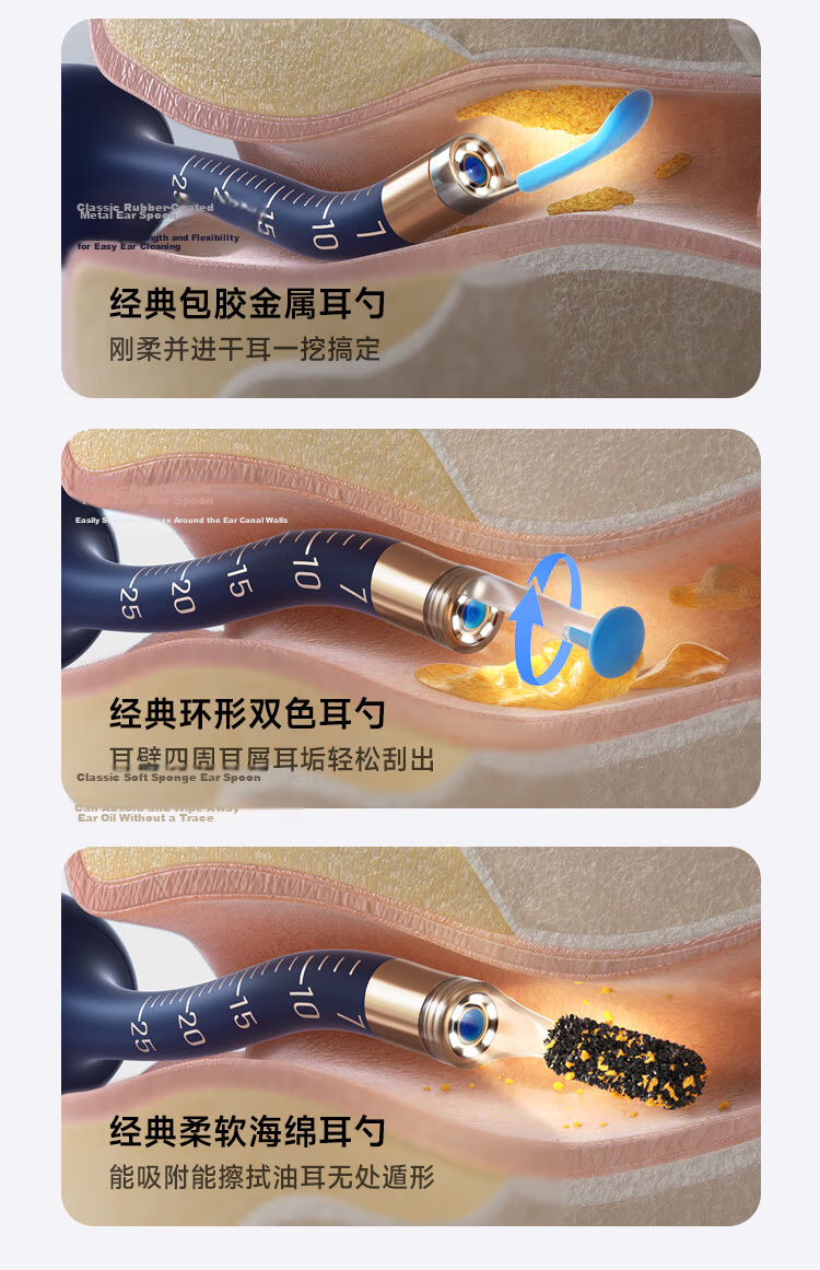 Bebird Visual Ear Pick Ear Spoon [TOP Chart Gift Box Edition], Birthday Gift for Boyfriend Or Girlfriend, Mid-Autumn Festival Gift 19