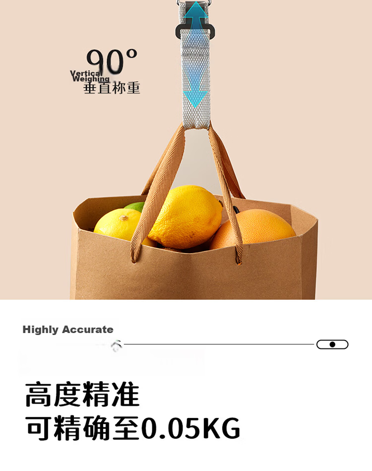 Baijie Portable Electronic Hanging Scale Travel Luggage Scale Courier Scale Household Small Hook Fishing Scale 3