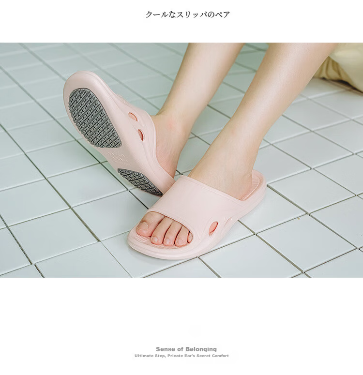 GUOLUOFEI Non-Slip Maternity Slippers Bathroom Shower Indoor Summer Home Cool Slippers for Men, Women, and Elderly 11