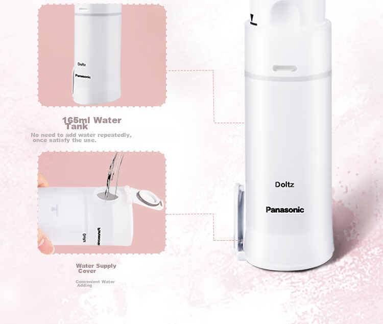 Panasonic Water Flosser Oral Irrigator Dental Cleaner Portable Beginner Gift for Girlfriend Couples JDJ1 19