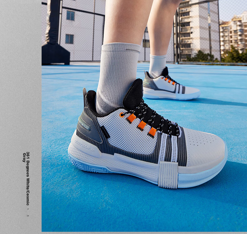361° Basketball Shoes for Men, Spring And Summer Youth Professional Lightweight Low-Top Casual Sports Shoes, Men's Style 672121101-3 30