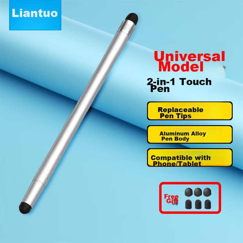 Liantuo iPad Capacitive Stylus Pen Dual-use Touch Pen for Mobile Phones and Tablets Universal for Huawei Android Microsoft Surface P103D New