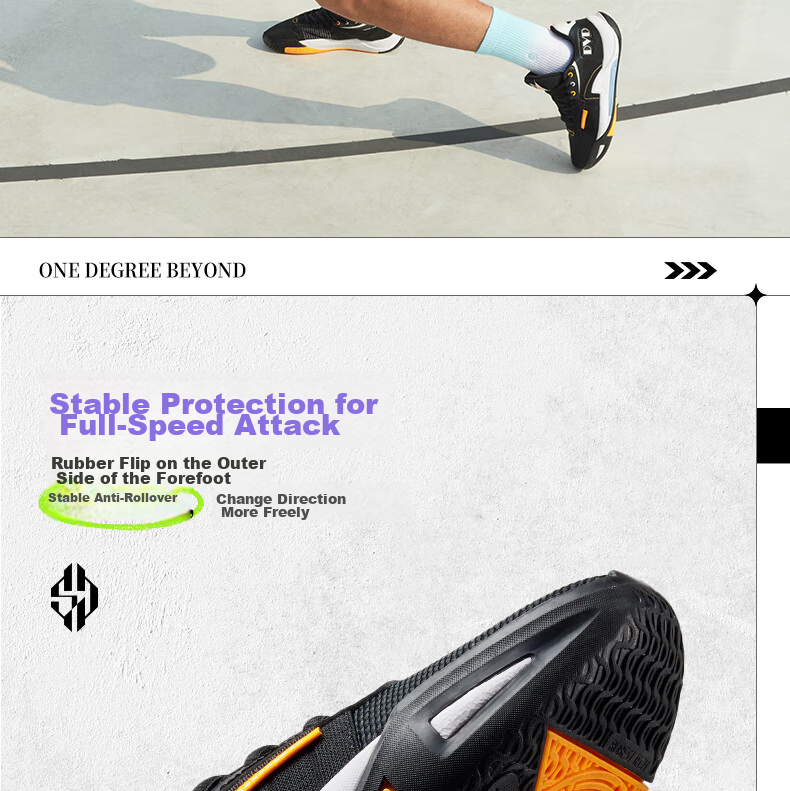361° DVD Team2 Basketball Shoes Dinwiddie Summer Practical Wear-Resistant Cushioning Breathable Sports Shoes 672511120-1 30