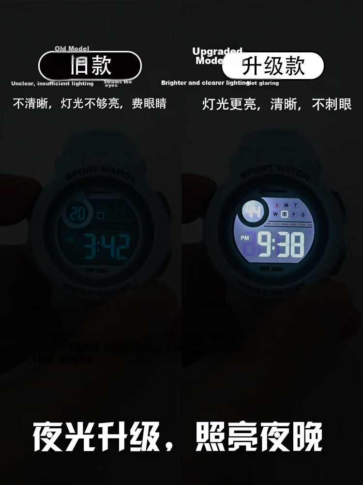 40,000 Kilometers Kids Watch for 3-6 Year Old Girls and Boys Toddler Baby Animal Toy Cartoon Electronic Watch Detachable Gift 2