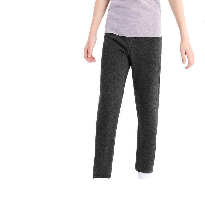 Jiusuiban Children's Thermal Underwear, Boys' Double-Layer Thickened Fleece School Uniform Base Layer Pants, Youth 7A Antibacterial Sports Cotton Long Johns