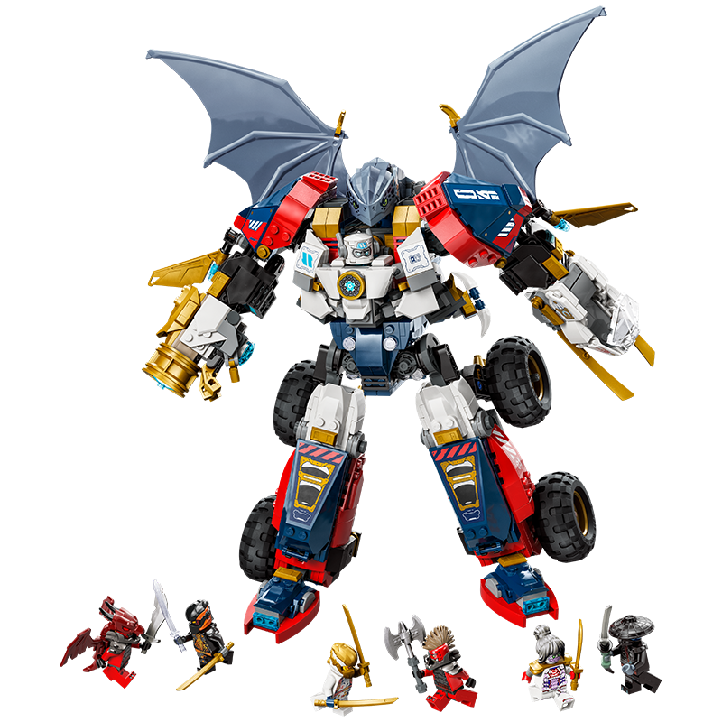 LEGO Ninjago 71834 Zane's High-Tech Mech Building Set Kids Birthday Gift
