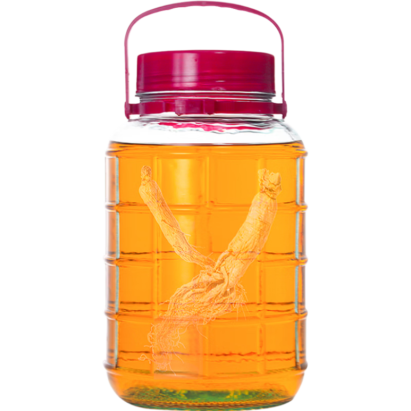 Baijie Glass Jar for Infusing Liquor 10 Jin Sealed Container Wine Jar Pickling Jar Kimchi Jar Infusion Bottle