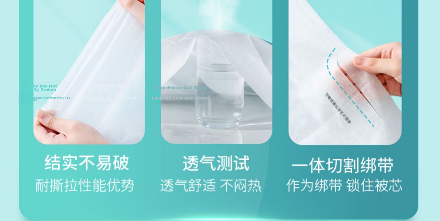 Youshiguang Disposable Double Bed Sheet Quilt Cover Pillowcase Hotel Bedding Four-Piece Set Double Four-Piece Set Huatianduck 8