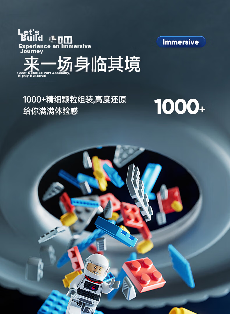 Shangyun Military LEGO Building Blocks Assembly Children's Toy Boys Rocket Space Model 6-12 Years Birthday Gift 8-12 Years 4