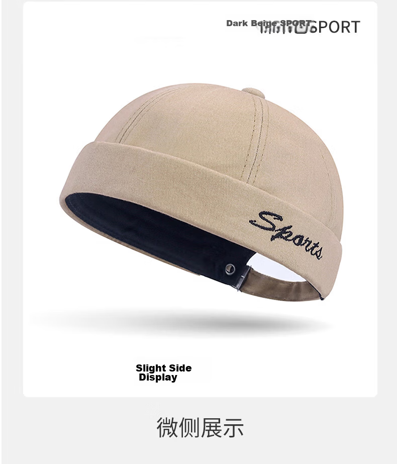 GLO-STORY Vintage Denim Newsboy Cap Unisex Street Hip-Hop Plain Flat Cap 11