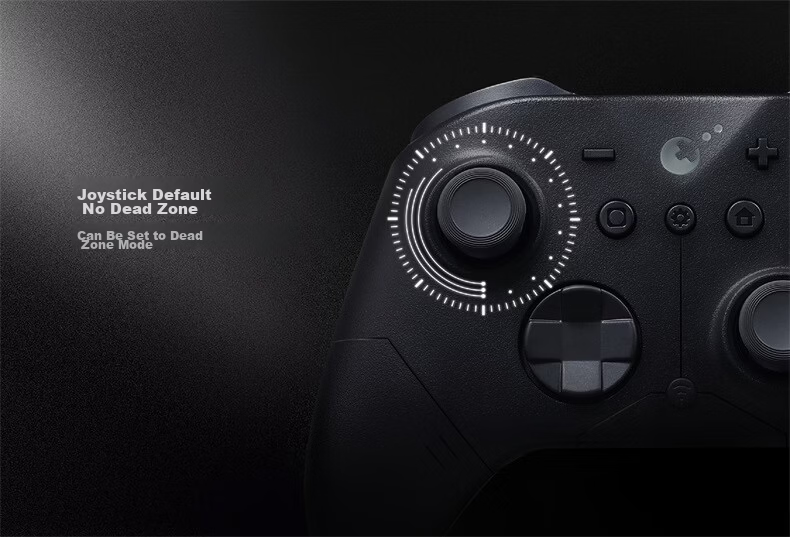 GuliKit Guli ES Pro Wireless Gaming Controller for Switch 2 with One-Key Wake-up, Compatible with Android, Apple, PC, Steam, TMR Joystick, Linear Type, Xbox Horizon 6 9