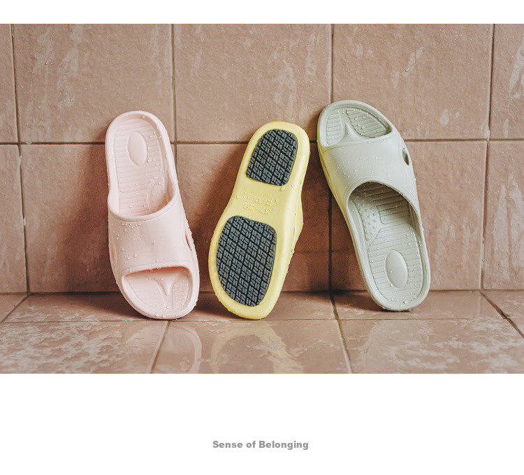 GUOLUOFEI Non-Slip Maternity Slippers Bathroom Shower Indoor Summer Home Cool Slippers for Men, Women, and Elderly 15