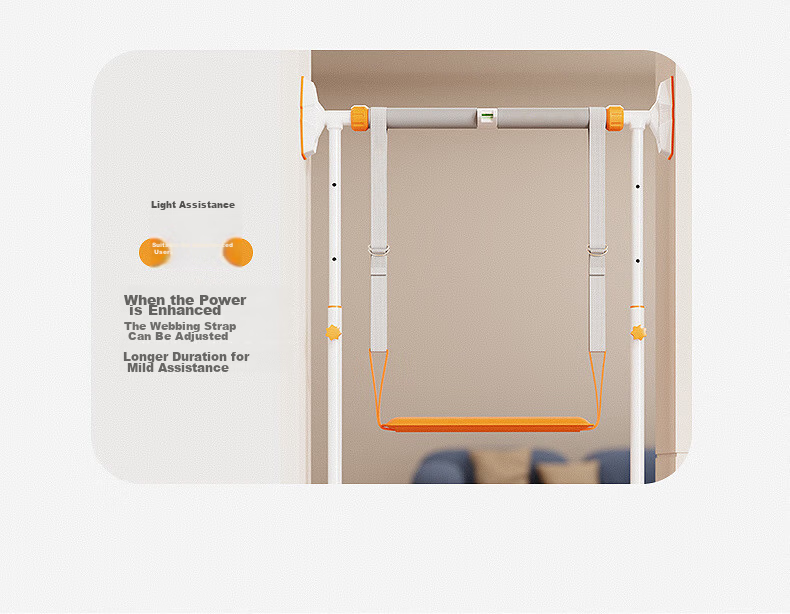 INVUI Pull-Up Assistance Band Single Bar Pull-Up Aid Elastic Band Student Fitness Exam Upgrade Version 9