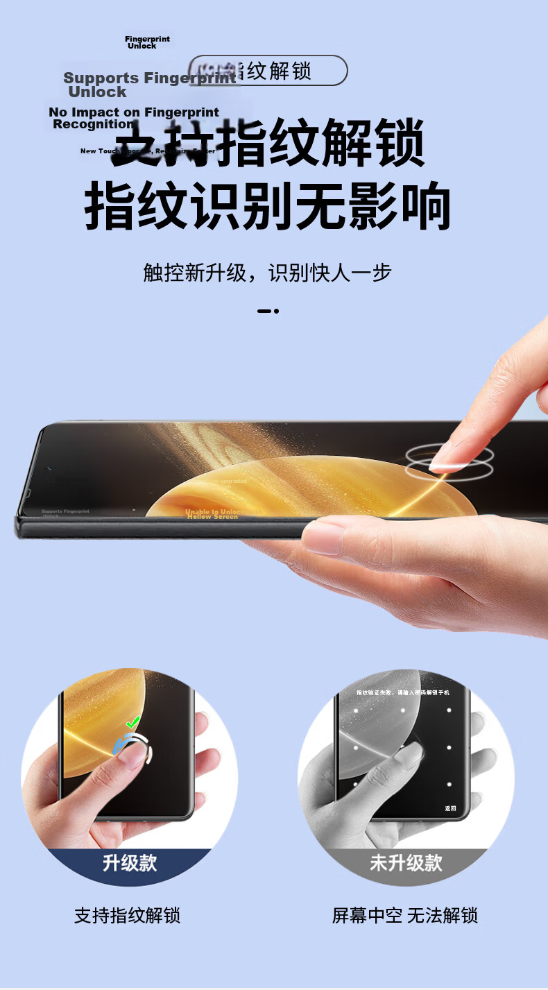 Smorss [Dust Removal Instant Sticker], Privacy Screen Protector for Honor Magic7, Full Coverage Tempered Glass Film for Honor Magic7, HD Anti-Drop Anti-Fingerprint Anti-Peeping 10