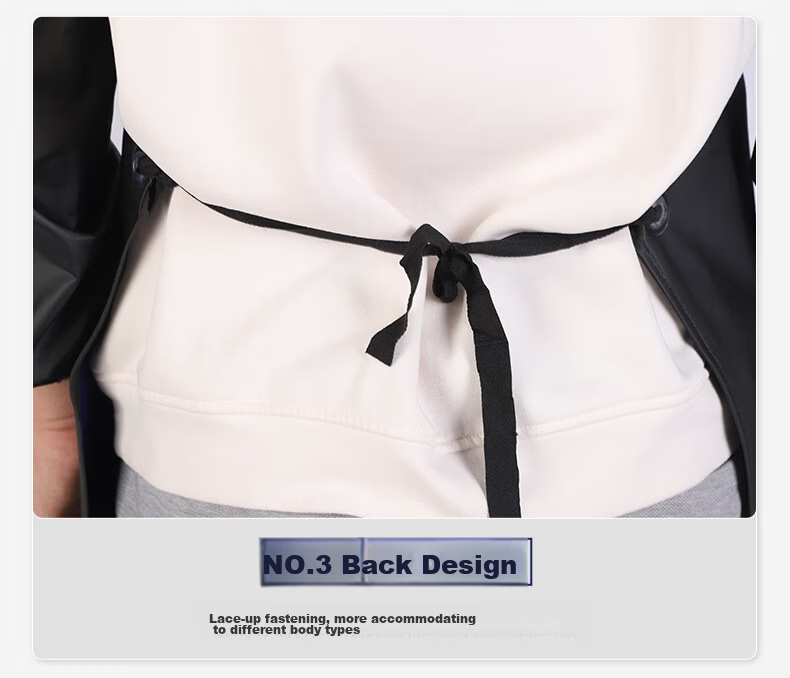 Minggu Chef's Half Apron, Chinese Cuisine Fashionable Unisex Work Restaurant Kitchen Half Apron, Chef's Half Apron CW679041 7