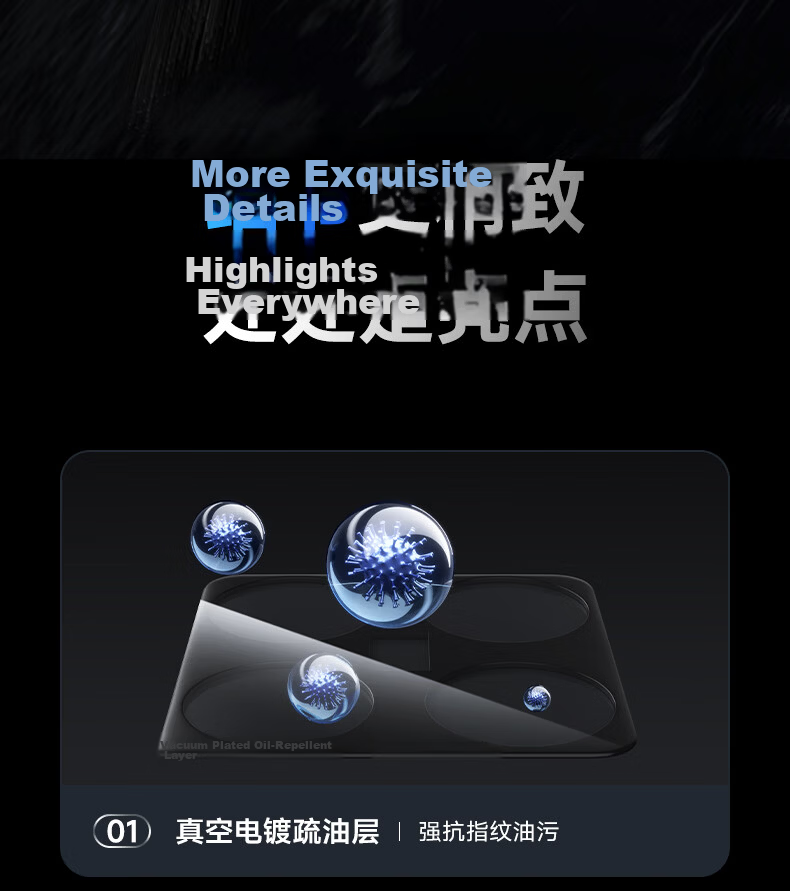 Benks High-Definition Corning Lens Protector for Xiaomi 15 Ultra, Anti-Scratch Anti-Glare Anti-Fingerprint Protective Film for Xiaomi 15 Ultra Rear Camera 14